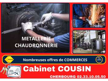 Vente serrurerie chaudronnerie en centre Manche