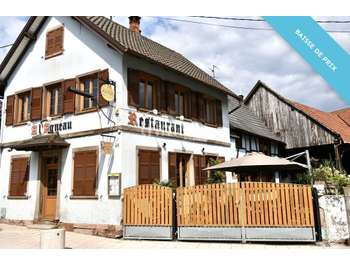 Vente fonds de restaurant à Hoerdt zone passante