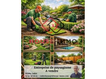 Vente entreprise de paysagiste le Landreau