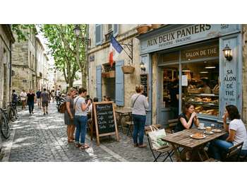 AV pâtisserie restauration à Montpellier Ecusson