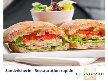 Vente sandwicherie snack à Valbonne