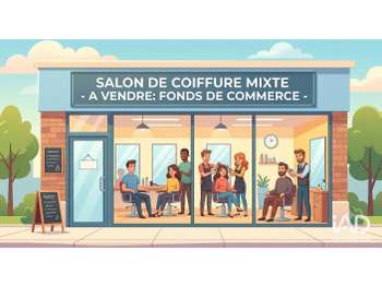 Vente salon de coiffure mixte à Voreppe