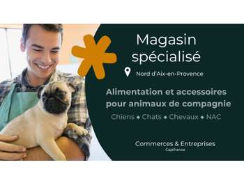 Vente FDC animaux de compagnie à Pertuis