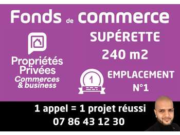Vente supérette de 240m² en coeur de ville Amiens