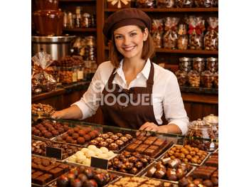 Vente magasin de chocolats sous enseigne dept 02