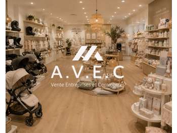 Vente magasin puériculture sous enseigne Ardèche