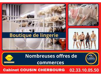 Vente FDC lingerie en centre ville de Cherbourg