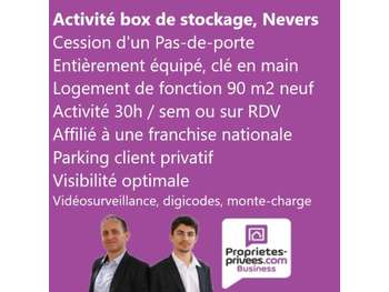 Vente FDC location box de stockage à Nevers