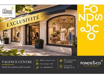 Cession FDC pret-a-porter à Valence centre