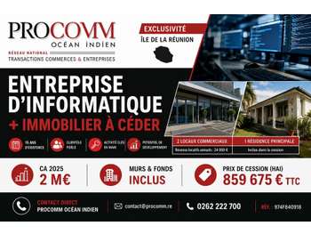 Cède société informatique à Petite-Ile la Réunion