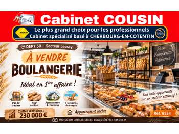 A vendre boulangerie appartement secteur Lessay