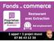 Vente restaurant logement à Amiens faubourg de Hem