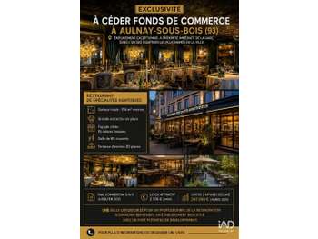 Vente restaurant à Aulnay-sous-Bois prox gare