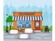 FDC restaurant à vendre zone d'activités à Jarry
