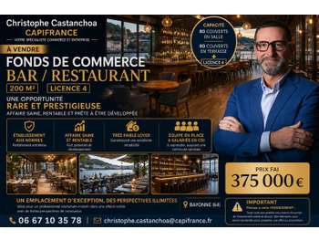 A vendre FDC bar restaurant à Bayonne