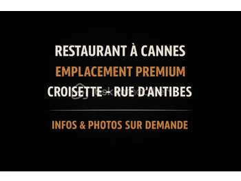 Restaurant à vendre à Cannes Croisette Antibes