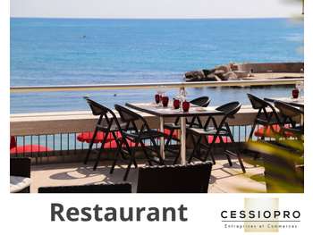 AV restaurant bord de mer terrasse à Golfe Juan
