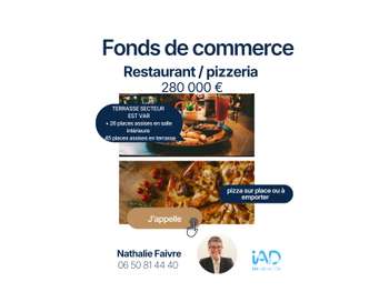Vente restaurant dans le Pays de Fayence