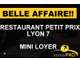 Vente restaurant du midi 44 couverts à Lyon 69007