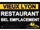 A vendre restaurant dans le Vieux Lyon