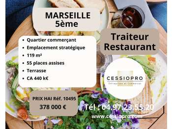A vendre traiteur/restaurant à Marseille 13005