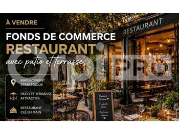 A vendre restaurant d'exception sur littoral 34