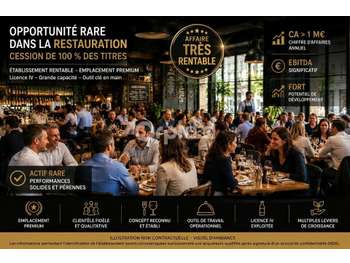 Titres société restauration à vendre à Nantes