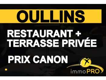 Vente restaurant proche jolie place animée Oullins