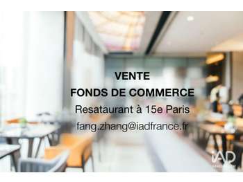 Vente restaurant très rentable à Paris 75015