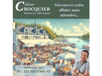 A vendre restaurant + pizza à emporter dept 49
