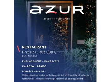 VENTE Restaurant vue sur la Sainte Victoire