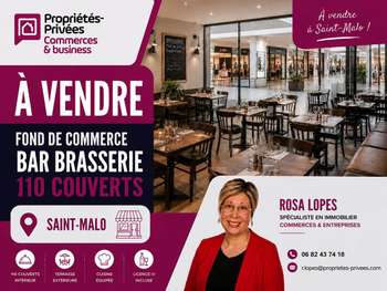 Cède bar brasserie pizzeria 200m² Saint Malo 35400