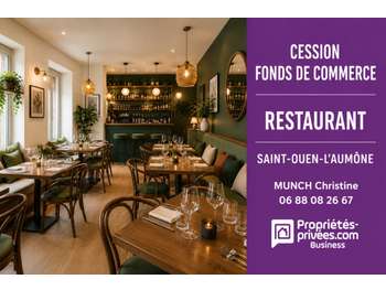 Vente restaurant coeur de ville St-Ouen-l'Aumône