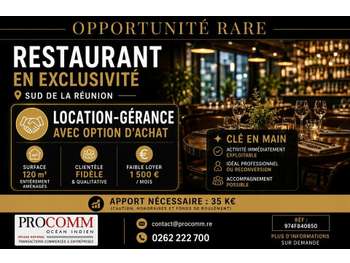 FDC restaurant à vendre à Saint-Pierre centre