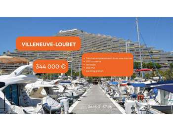 Vente restaurant terrasse en marina à Villeneuve