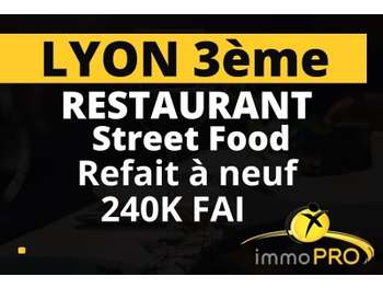 Vend restauration situé sur un axe passant Lyon 3
