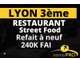 Vend restauration situé sur un axe passant Lyon 3
