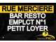 Bar restaurant 150m² à vendre rue Merciere à Lyon