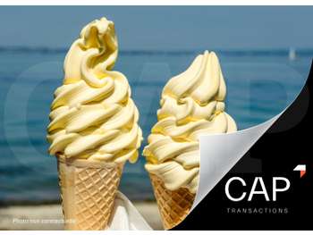 A vendre FDC glacier avec terrasse en Morbihan