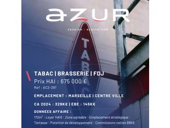 VENTE Tabac Brasserie FDJ Centre Ville Marseille
