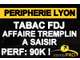 Vente FDC tabac loto PMU en périphérie Lyonnaise