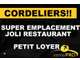 AV restaurant très bien situé Lyon Cordeliers