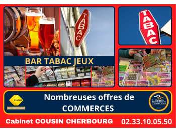 Vente bar tabac jeux ville très prisée Sud Manche