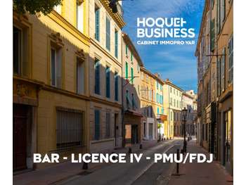 Bar PMU FDJ à vendre à Brignoles centre (83)