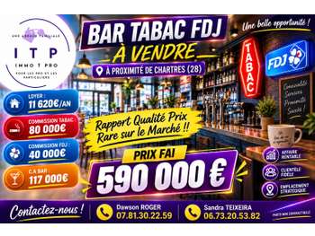 AV magnifique bar tabac FDJ dans l'Eure et Loir
