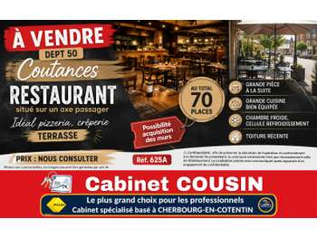 Vente pizzeria restaurant axe passant Coutances