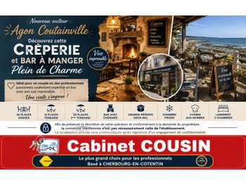 Vente crêperie et bar à manger à Agon Coutainville