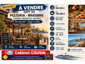 AV pizzeria brasserie station balnéaire réputée 50