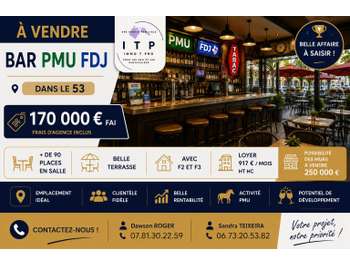 AV beau bar PMU FDJ dans la région de Mayenne (53)
