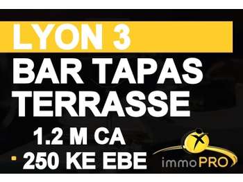 Cède bar immense terrasse petite restauration Lyon